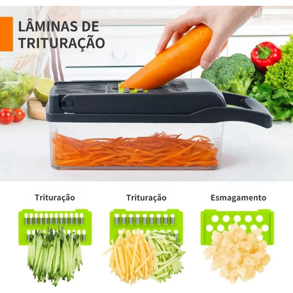 Cortador Multifatiador de Vegetais PráticoChef