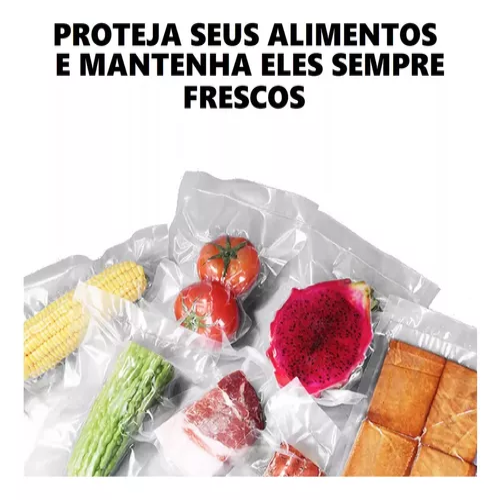 Seladora à Vácuo Portátil Vacuum Sealer