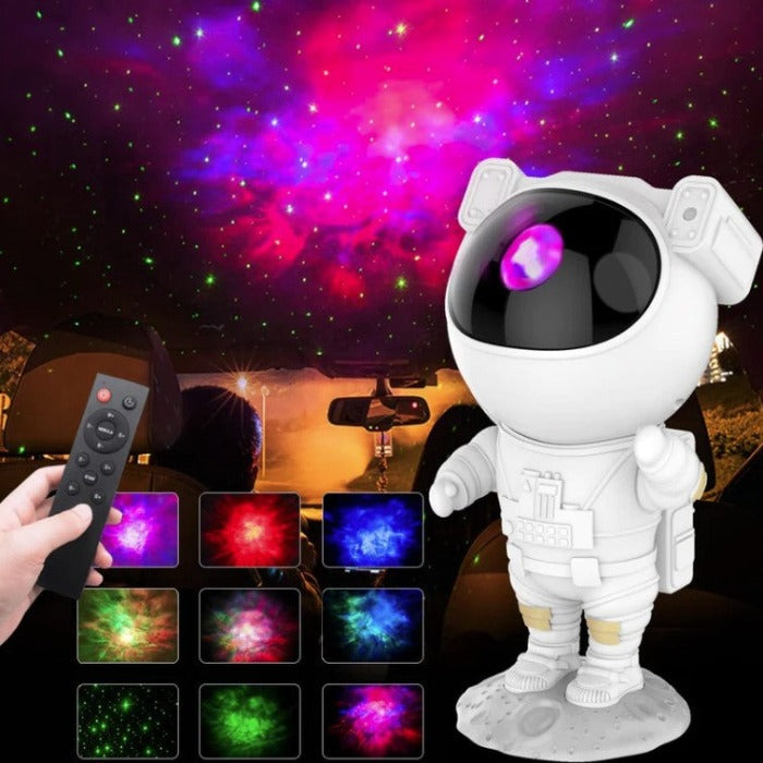 Projetor Astronauta Galaxy - Compre Muito Mais