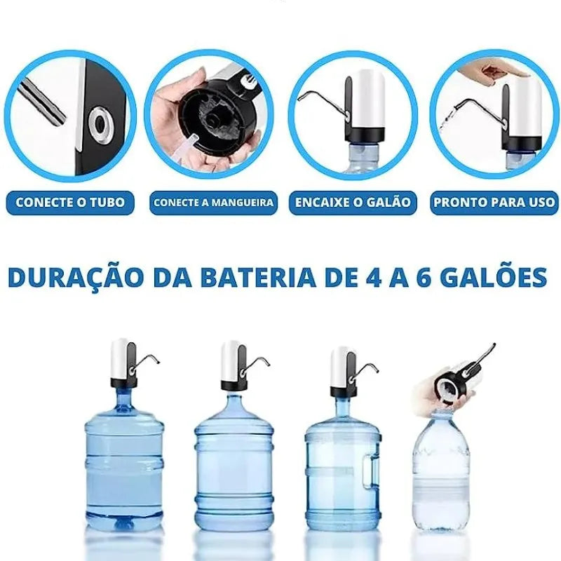 Bomba De Água Elétrica para Galão Spring Water