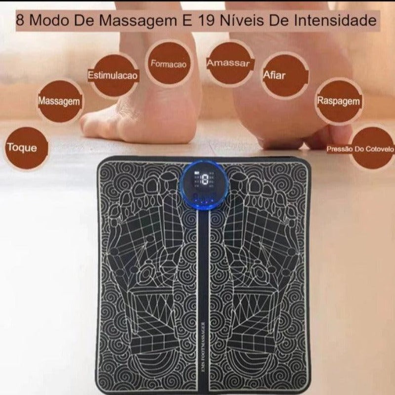 Tapete Massageador Elétrico Para Os Pés - Compre Muito Mais