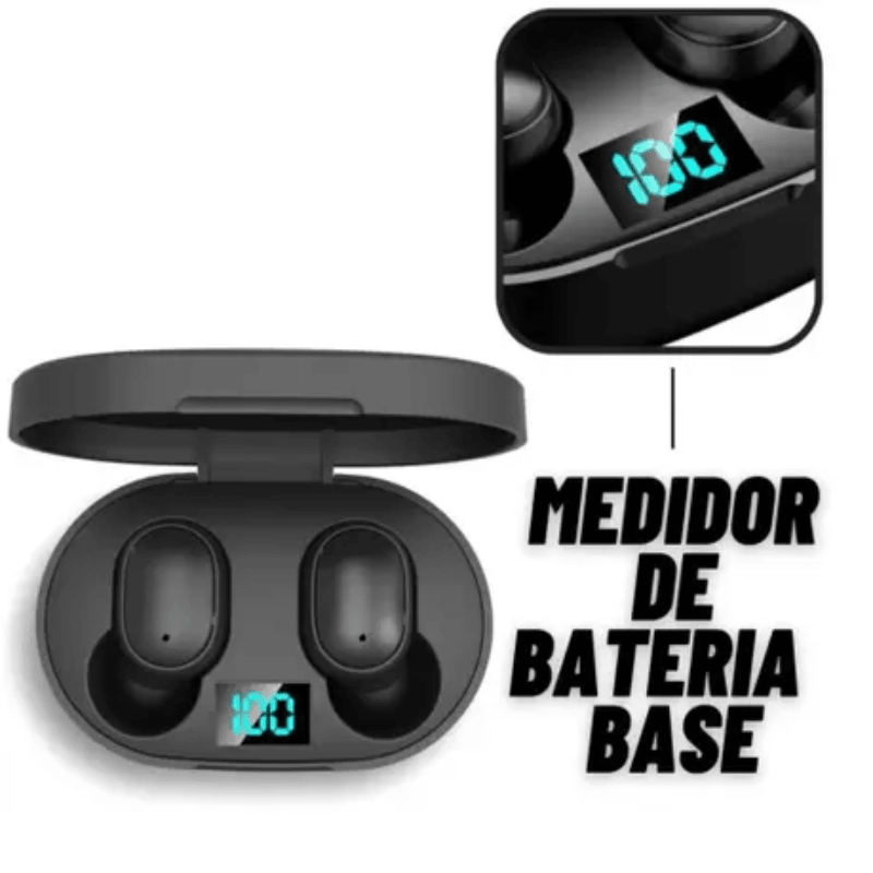 Fone Sem Fio Bluetooth com Sensor LED - Compre Muito Mais