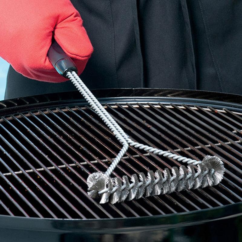 Escova Limpa Grelha Barbecue Clean - Compre Muito Mais